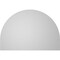 Ekena Millwork Round Top Surface Mount PVC Gable Vent w/ 2"W x 1-1/2"P Brickmould Frame, 38"W x 26"H GVPRT38X2602SN - alternate 3